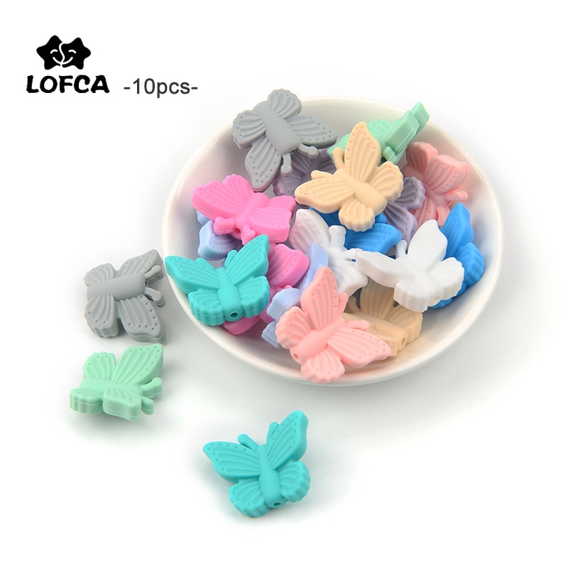 LOFCA 10pcs Ǹ  Teething  Diy  ..